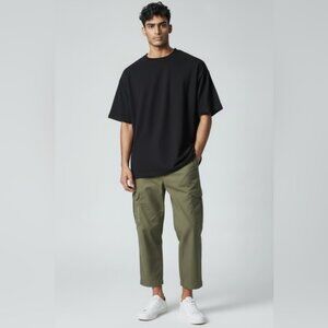 Salomon Lightweight capri Pants Men's Waist 32  Khaki Green brown Outdoor Hiking